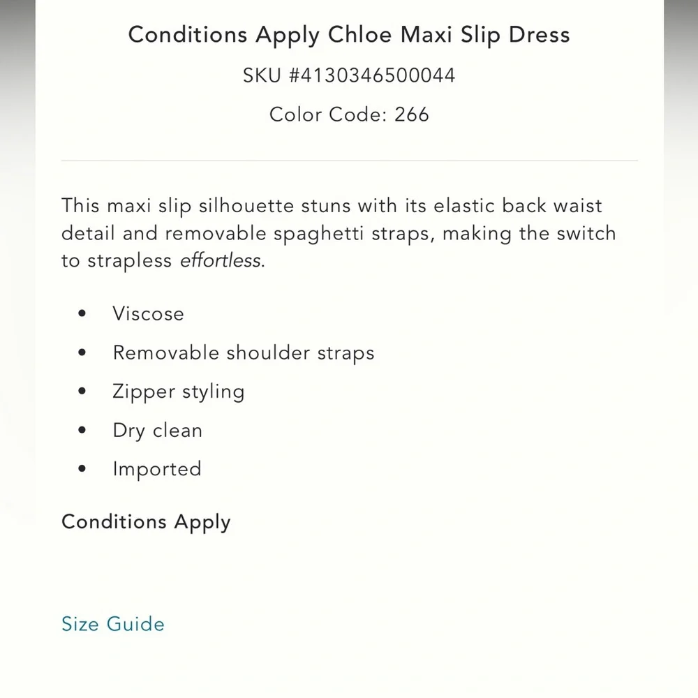 NWOT Anthropologie Conditions Apply Chloe Cat Print Maxi Slip Dress - Picture 5 of 6
